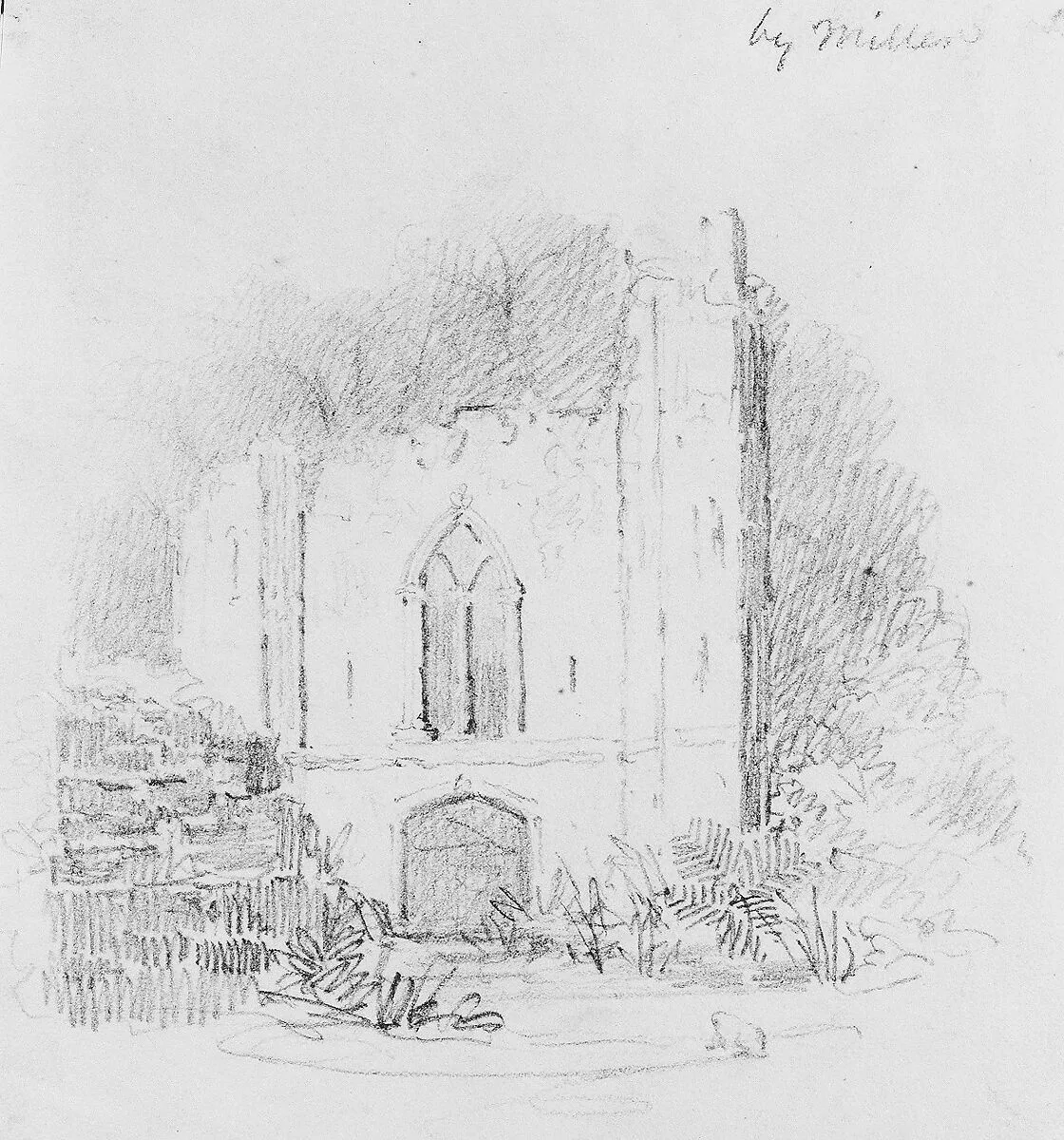 Gothic Ruins — William Rickarby Miller