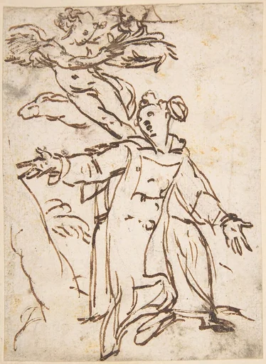 Saint Stephen Being Crowned by an Angel