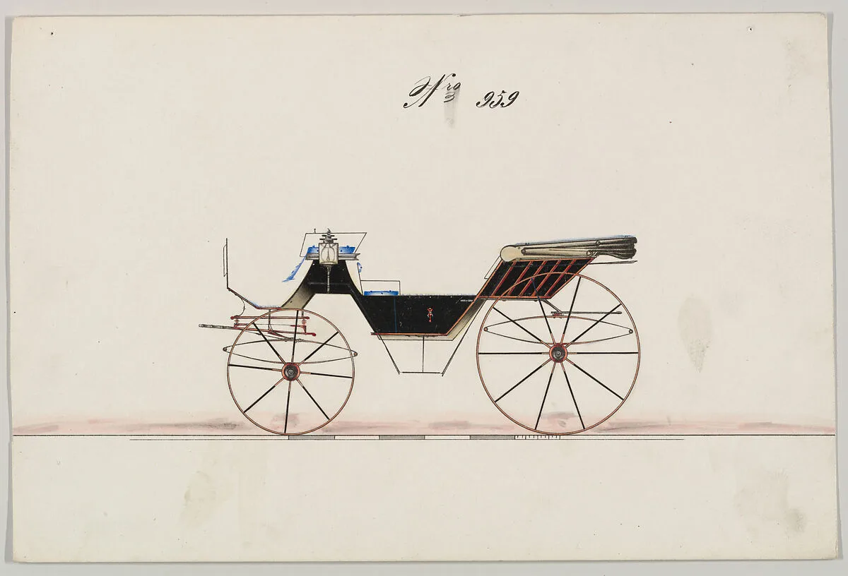 Design for Vis-à-vis, no. 959 — Brewster & Co.