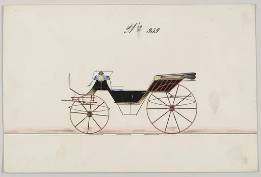 Design for Vis-à-vis, no. 959