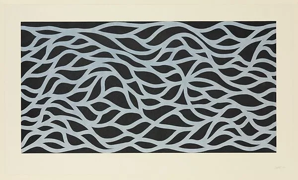 Loopy Doopy, White on Black — Watanabe Studio Ltd., Brooklyn, New York|Hidemi Nomura|Sol LeWitt|Mezzanine Gallery, Metropolitan Museum of Art
