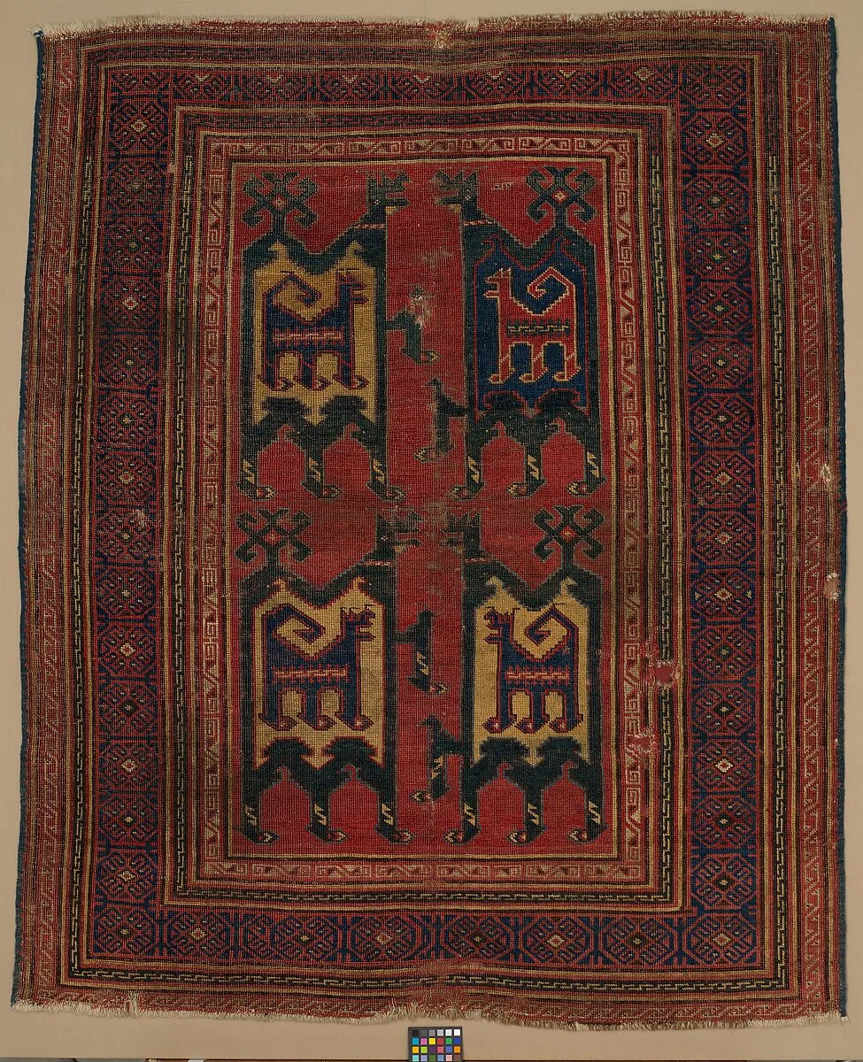 Confronted Animal Rug — Unknown