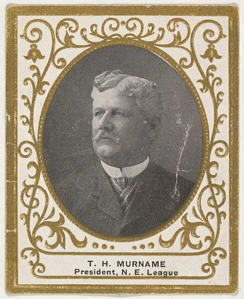 T.H. Murname, President, Northeast League, from the Baseball Players (Ramlys) series (T204) issued by the Mentor Company to promote Ramly and T.T.T. Turkish Cigarettes — Carl Homer Studios, Boston|Mentor Company, Boston