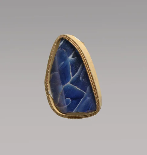 Glass mosaic bowl fragment