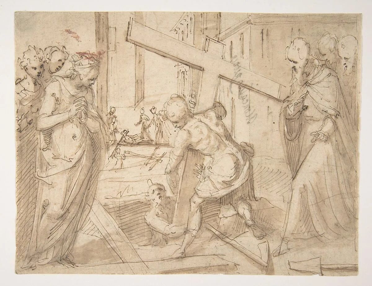The Discovery of the True Cross — Moncalvo (Guglielmo Caccia)