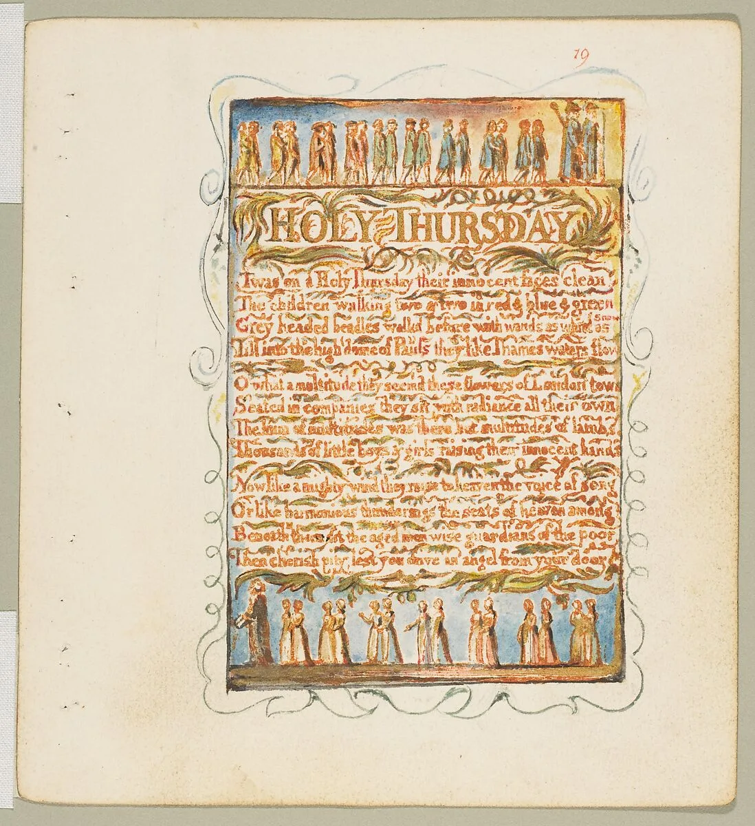 Songs of Innocence: Holy Thursday — William Blake