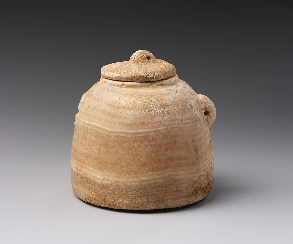 Vessel with a lid — Unknown