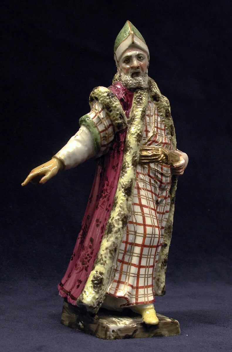 Turk — Gaspero Bruschi|Doccia Porcelain Manufactory