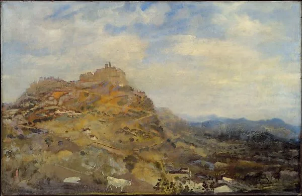 Italian Hill Town — Arthur B. Davies