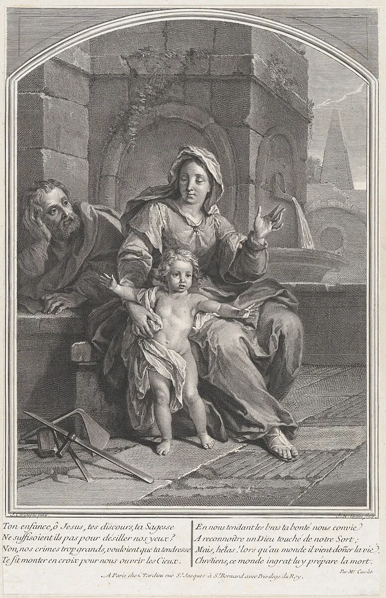 The Holy Family — Jules Christophe|Jacques Nicolas Tardieu