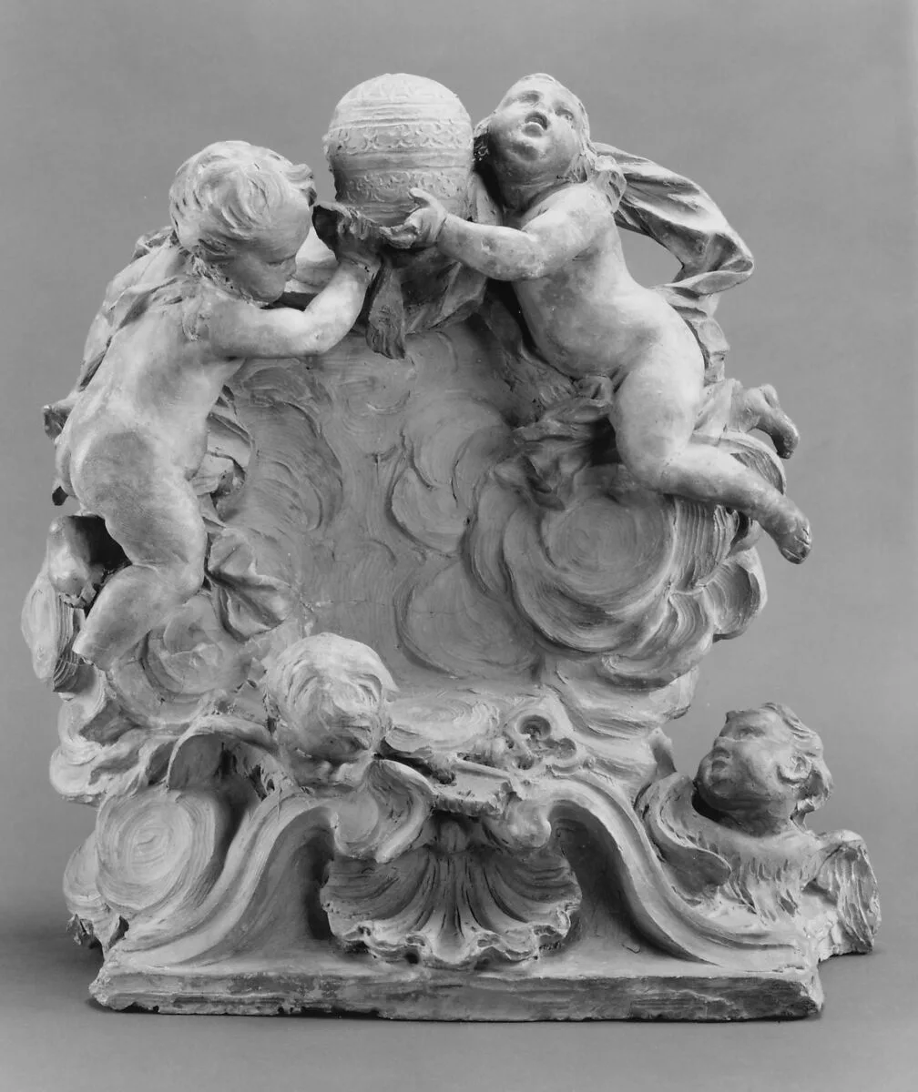 Model for a Papal monument — Peter Anton von Verschaffelt