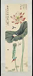 近代 于非闇 荷花翠鳥圖 軸|Lotus and Kingfisher — Yu Feian