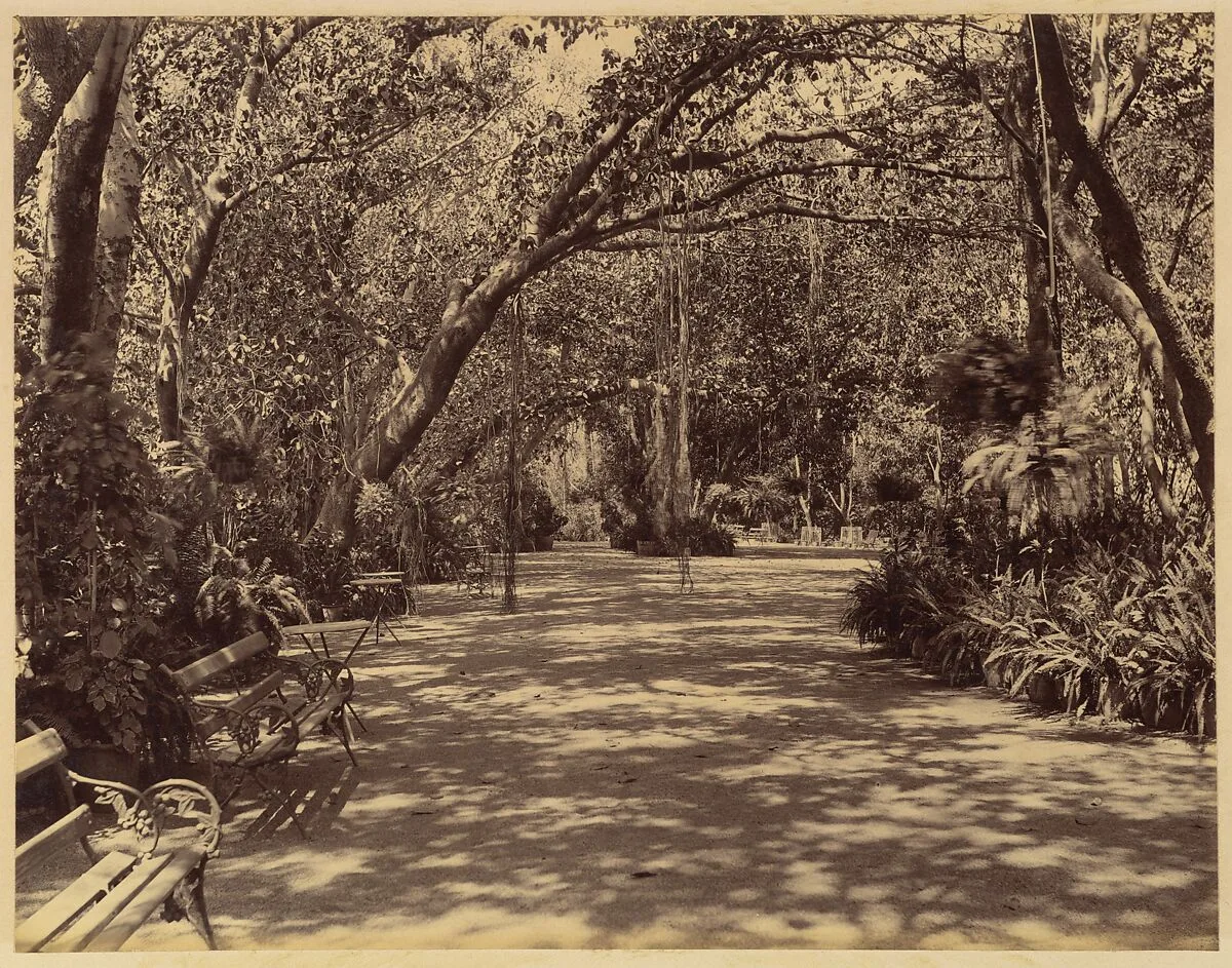 Sookh-Vilas Palace Garden — Lala Deen Dayal