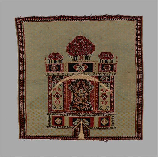 Kilim Saddle Cover with Mashhad Design