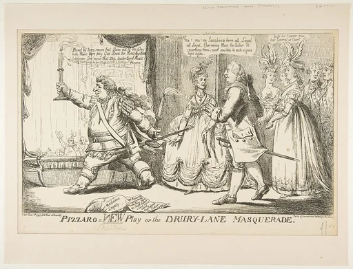 Pizzaro a New Play or the Drury-Lane Masquerade