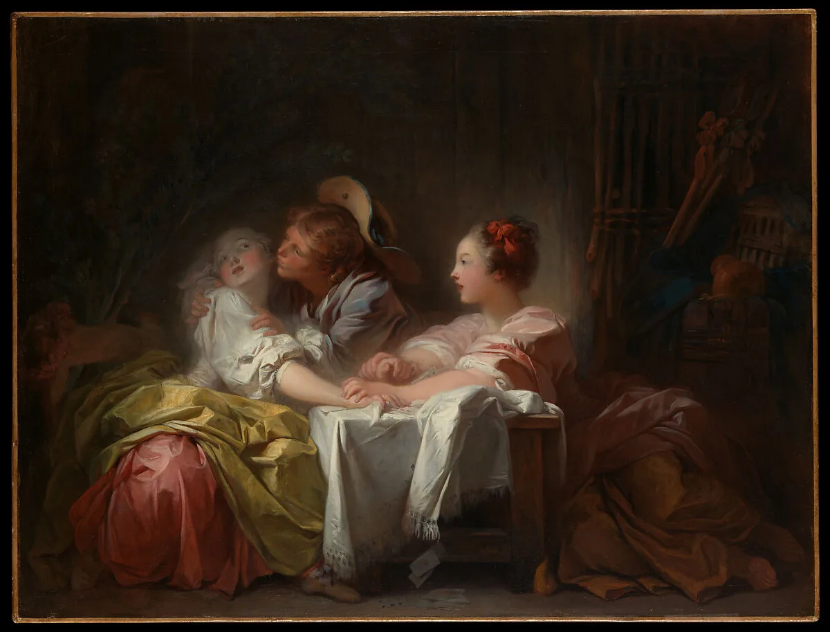 The Stolen Kiss — Jean Honoré Fragonard