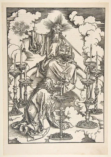 The Vision of the Seven Candlesticks, from "The Apocalypse"