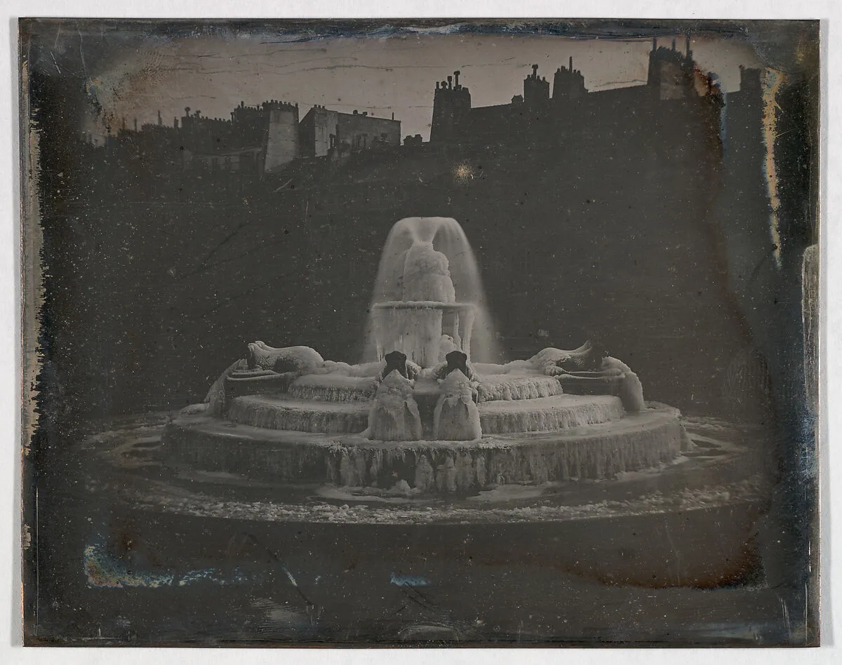 Fountain, Place du Château d’Eau, Paris — Joseph-Philibert Girault de Prangey