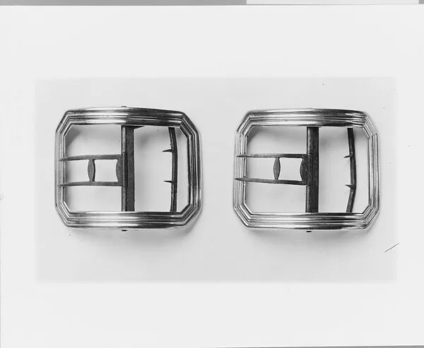 Shoe Buckle — J. F. (?) B.