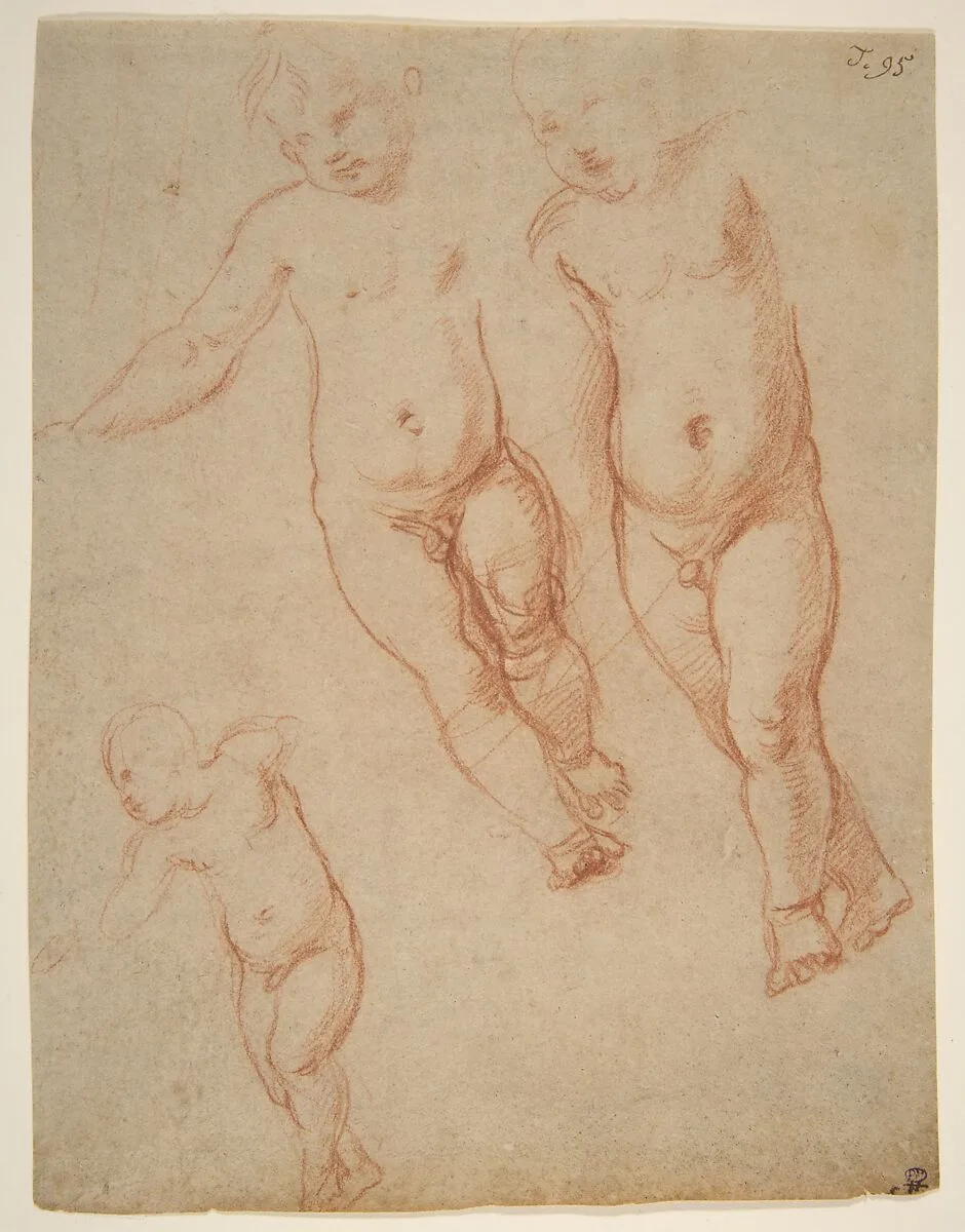 Studies of the Christ Child — Raphael (Raffaello Sanzio or Santi)