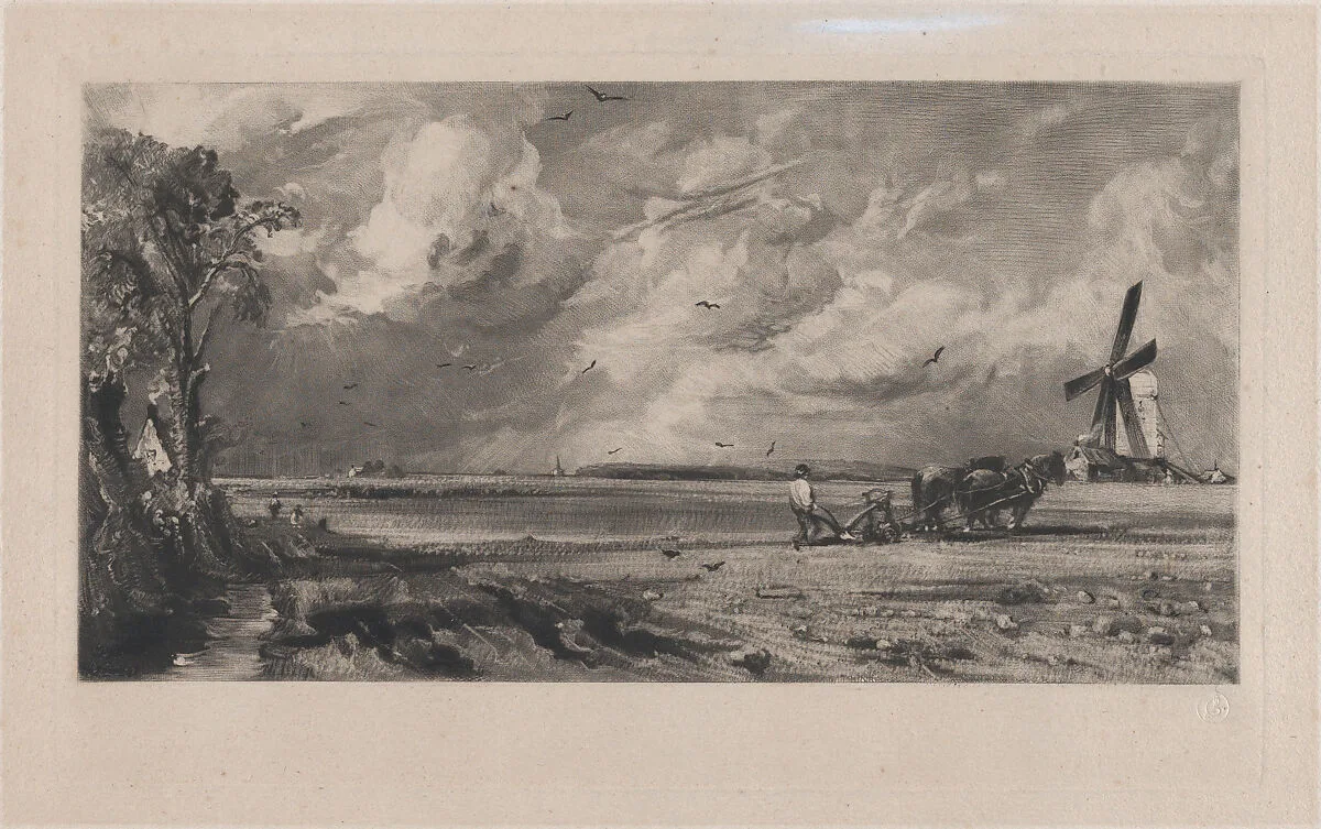 Spring — David Lucas|John Constable