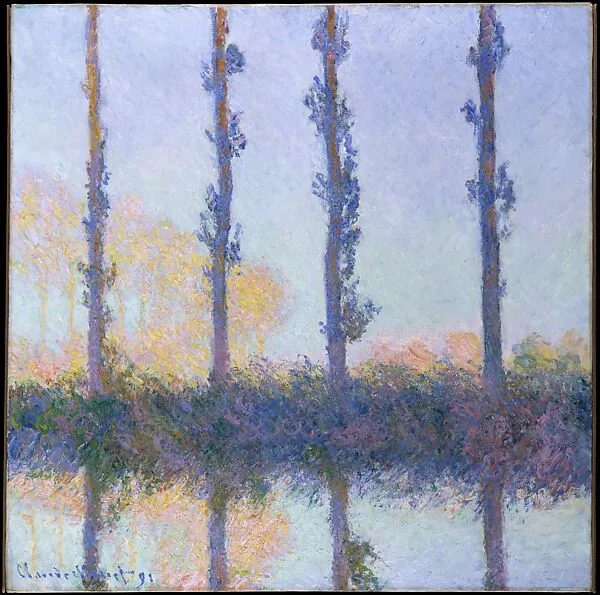 The Four Trees — Claude Monet
