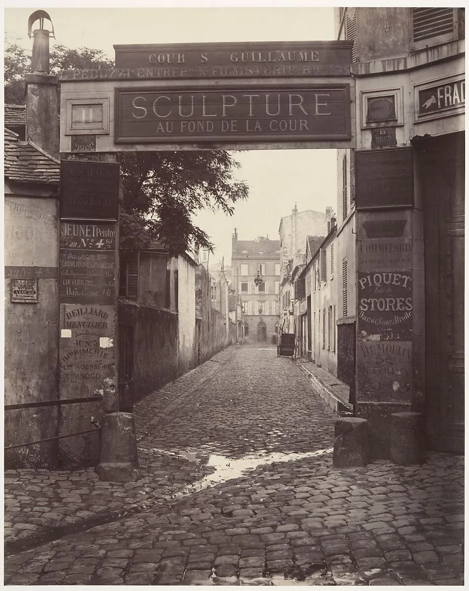 Cour Saint-Guillaume — Charles Marville