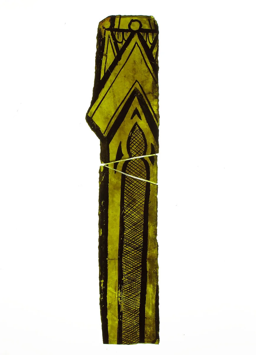 Glass Fragment — Unknown