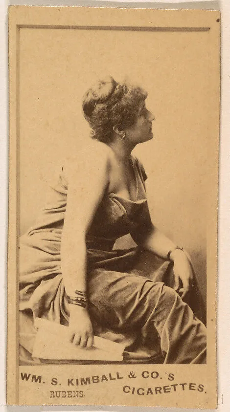 Miss Rubens, from the Actresses series (N203) issued by Wm. S. Kimball & Co. — William S. Kimball & Company