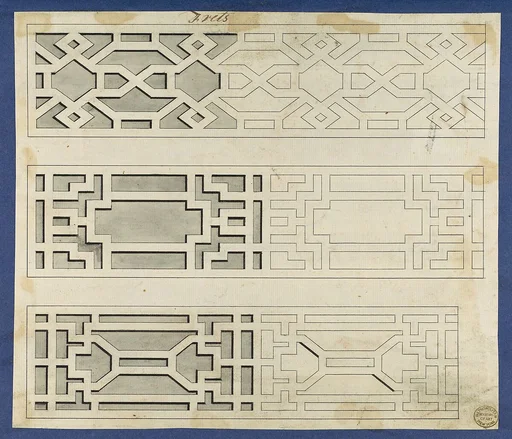 Frets, from Chippendale Drawings, Vol. II