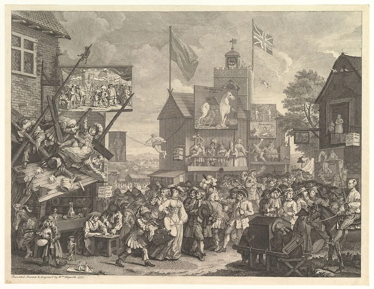 Southwark Fair — William Hogarth
