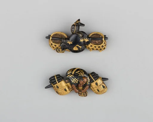 Pair of Sword-Grip Ornaments (Menuki)