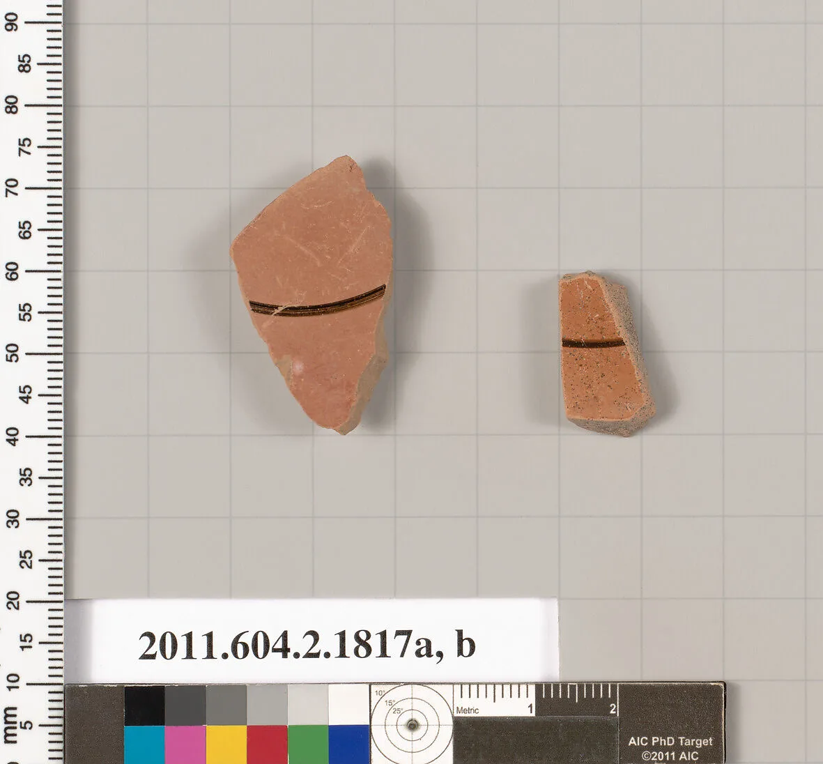 Terracotta fragments of skyphoi (deep drinking cups) — Unknown