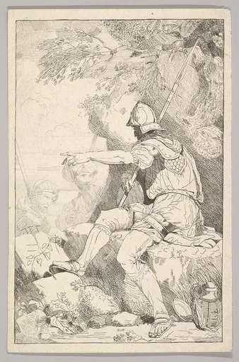 Banditti Taking His Post