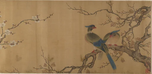 清 佚名 舊傳易元吉 八禽圖 卷|Birds on Branches