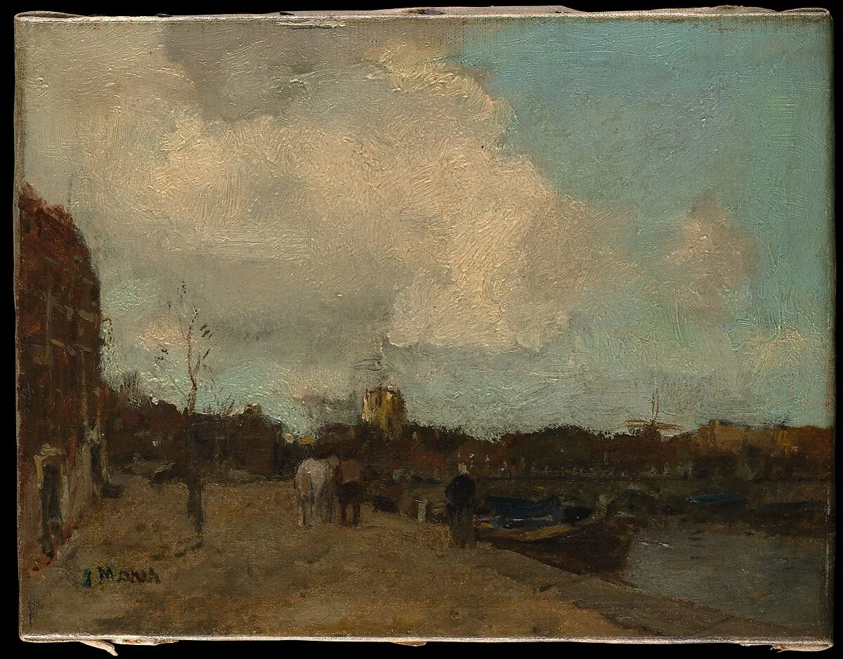 Canal Side — Jacob Maris