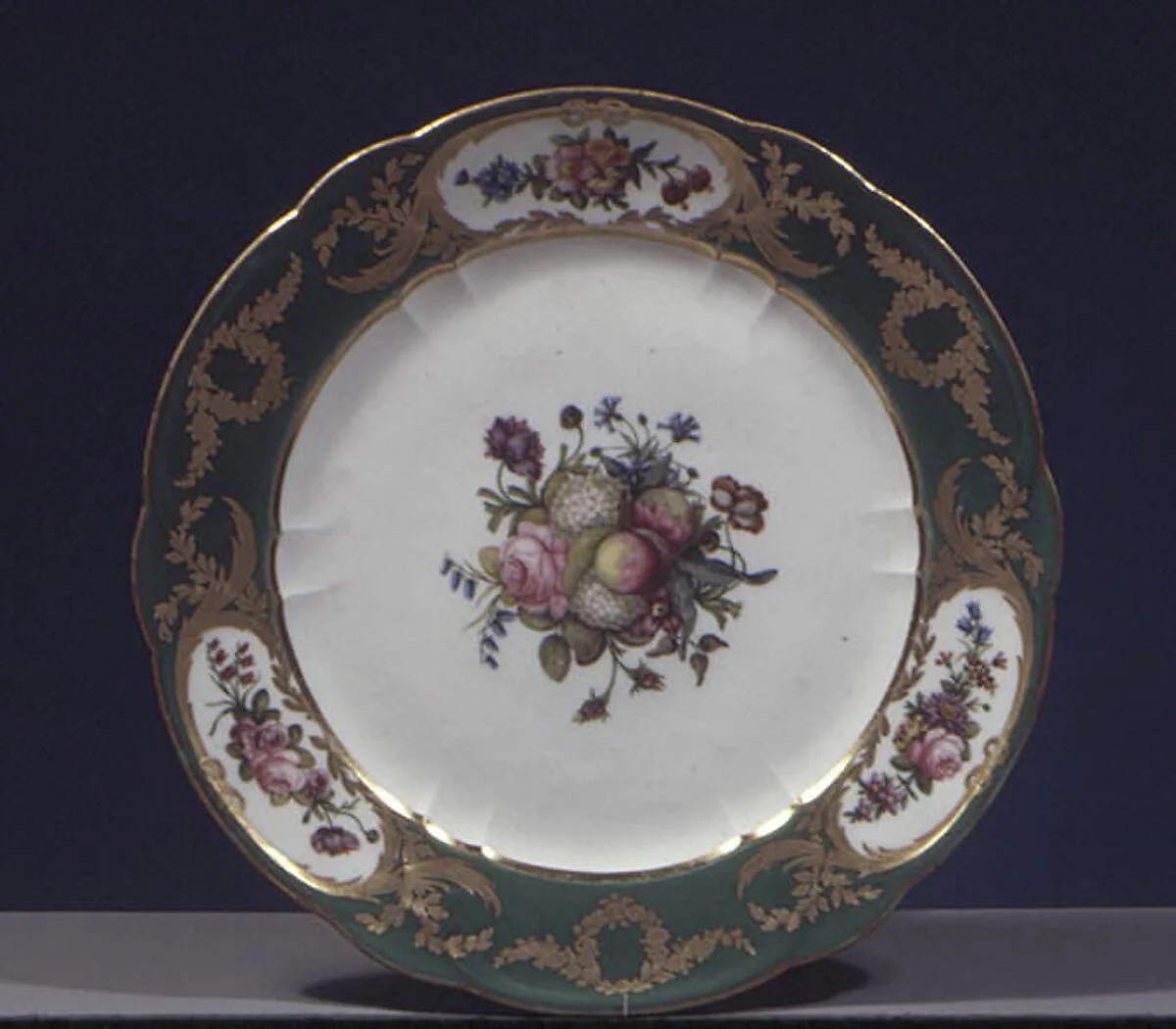 Plate (part of a service) — Sèvres Manufactory|Jacques-François-Louis de Laroche