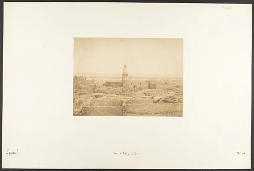 Vue du Village d'Edfou