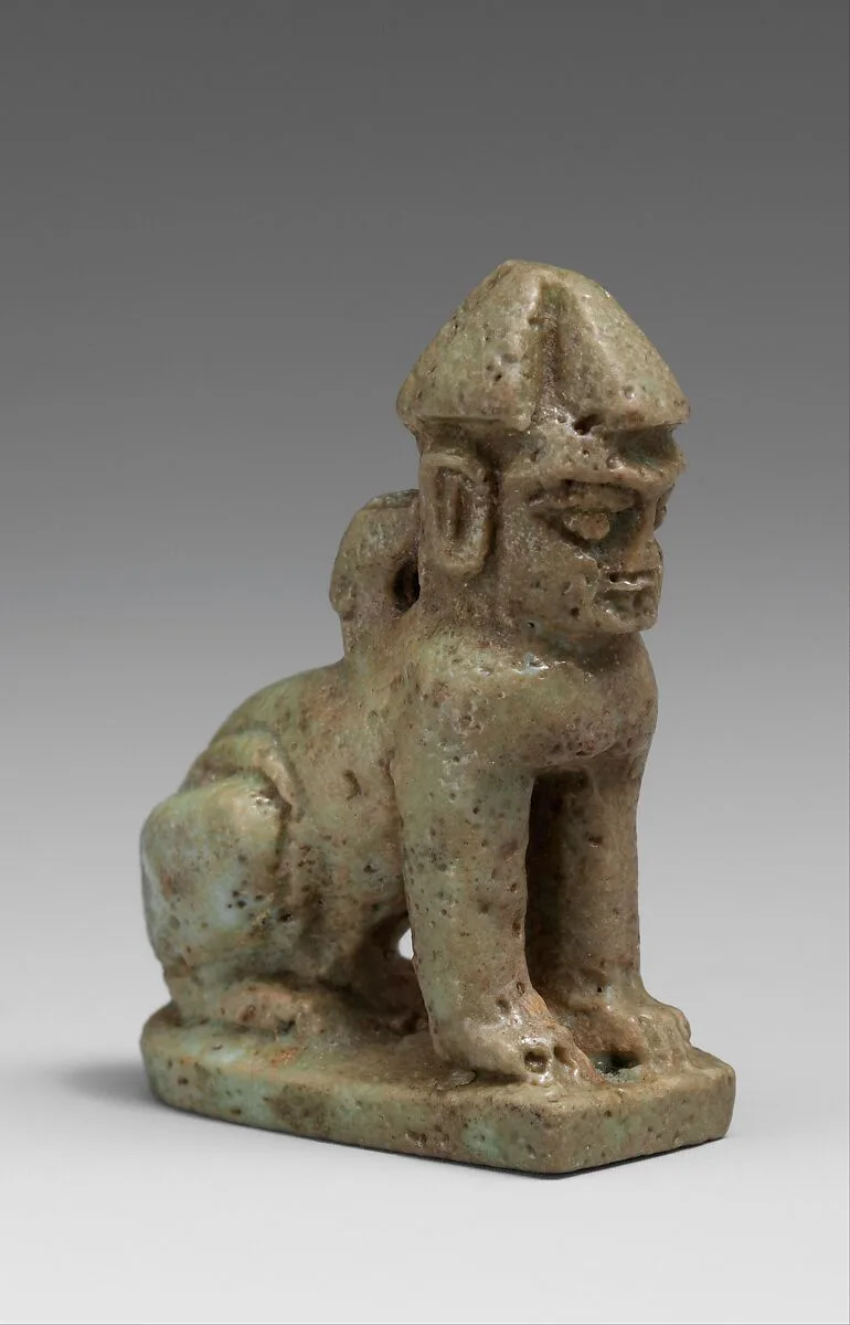 Human-headed cat — Unknown