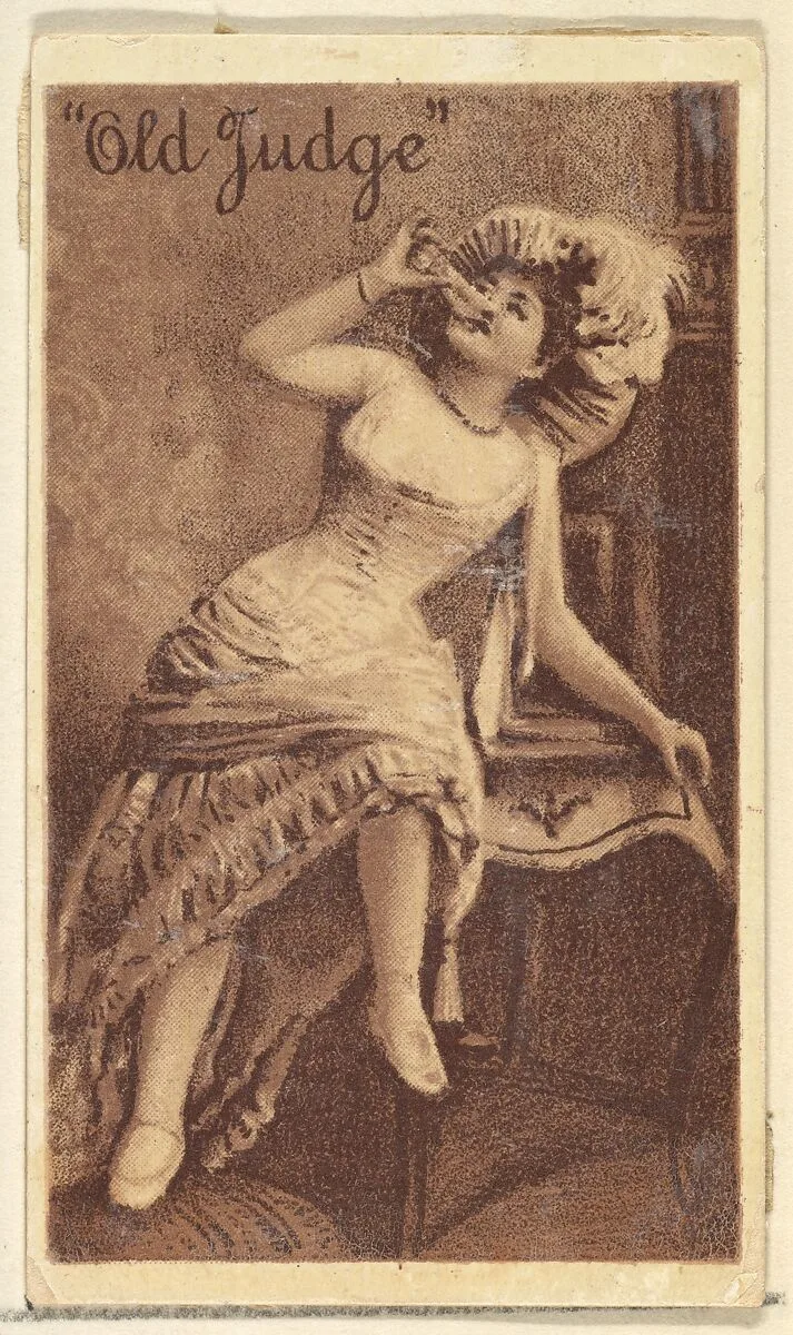 Actress from the Old Judge series (N167) for Old Judge Cigarettes — Goodwin & Company|Giles Lithographic Company