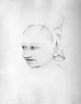 Head of a Woman Smiling — Meraud Guevara