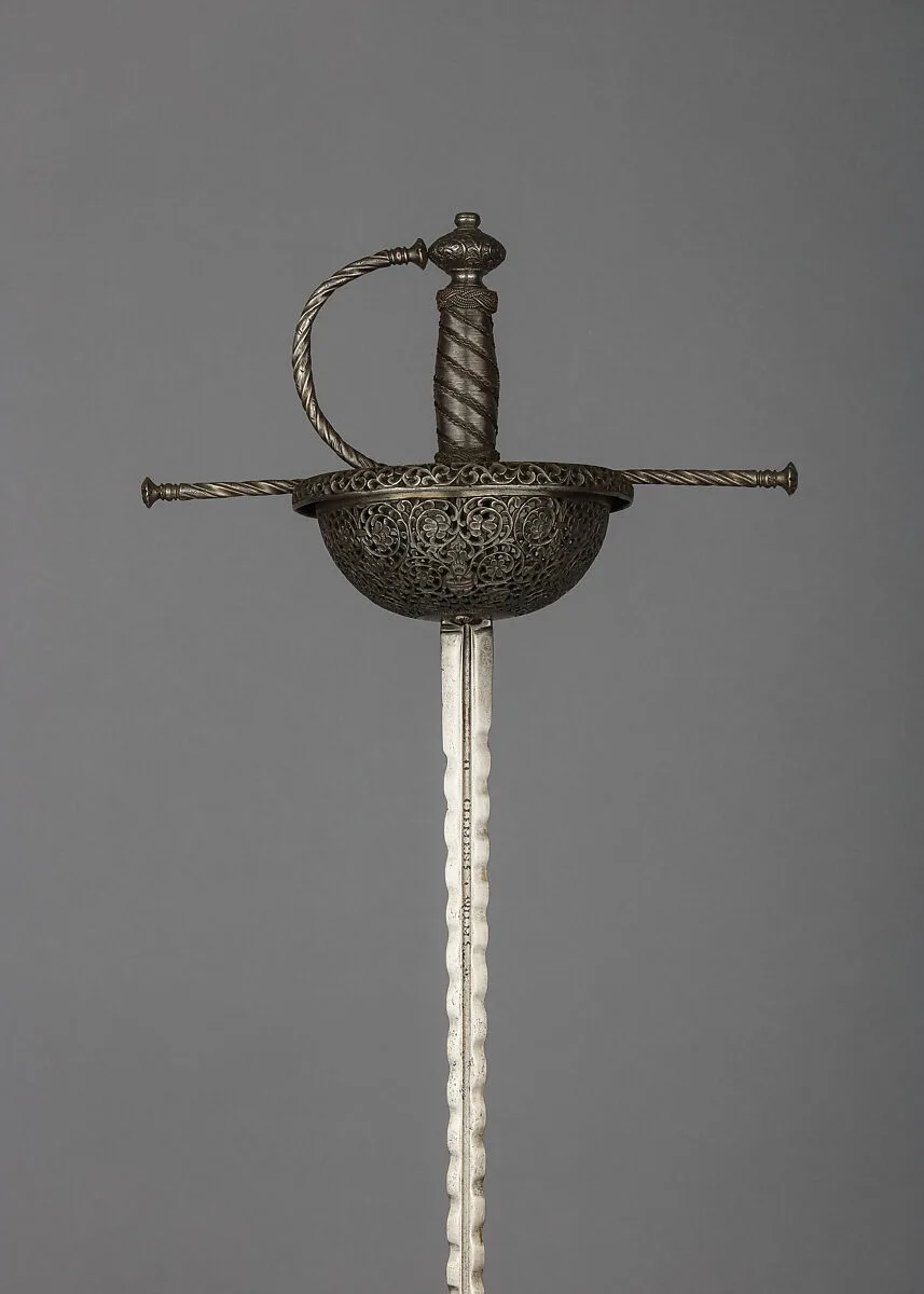 Cup-Hilted Rapier — Unknown