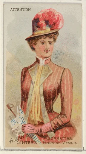 Attention, from the Parasol Drills series (N18) for Allen & Ginter Cigarettes Brands
