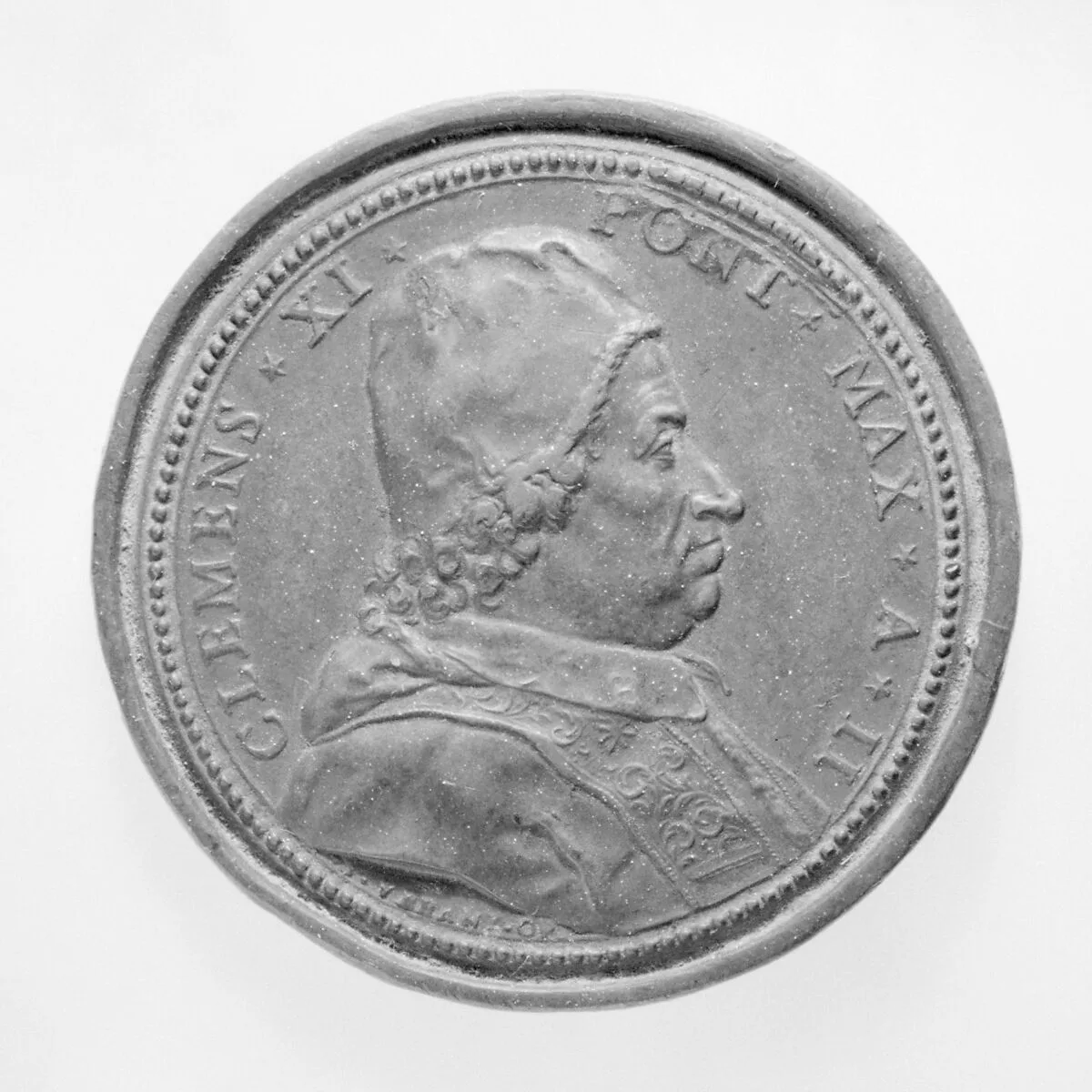 Clement XI (Pope 1700–21) — Ottone Hamerani