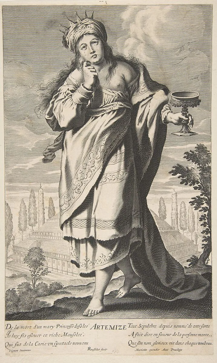 Artémise — Abraham Bosse|Pierre Mariette|Gilles Rousselet|Claude Vignon