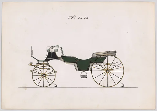 Design for Vis-à-vis, no. 3223