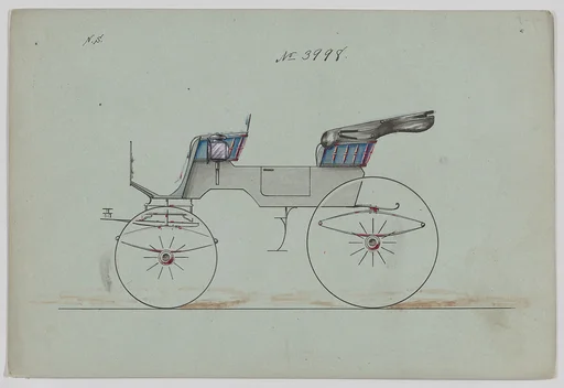 Design for Phaeton, no. 3998