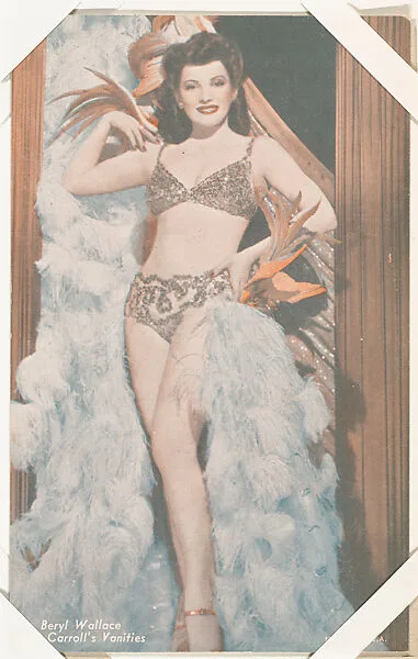 Beryl Wallace, Earl Carroll's Vanities Pin-up (W423) — Unknown