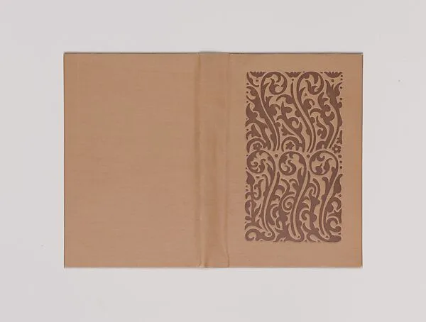 Prototype Book Cover, Untitled — Alice Cordelia Morse