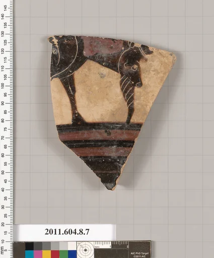 Terracotta fragment of a krater